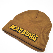 Load image into Gallery viewer, Deadbeats - Cloud Beanie - Camel