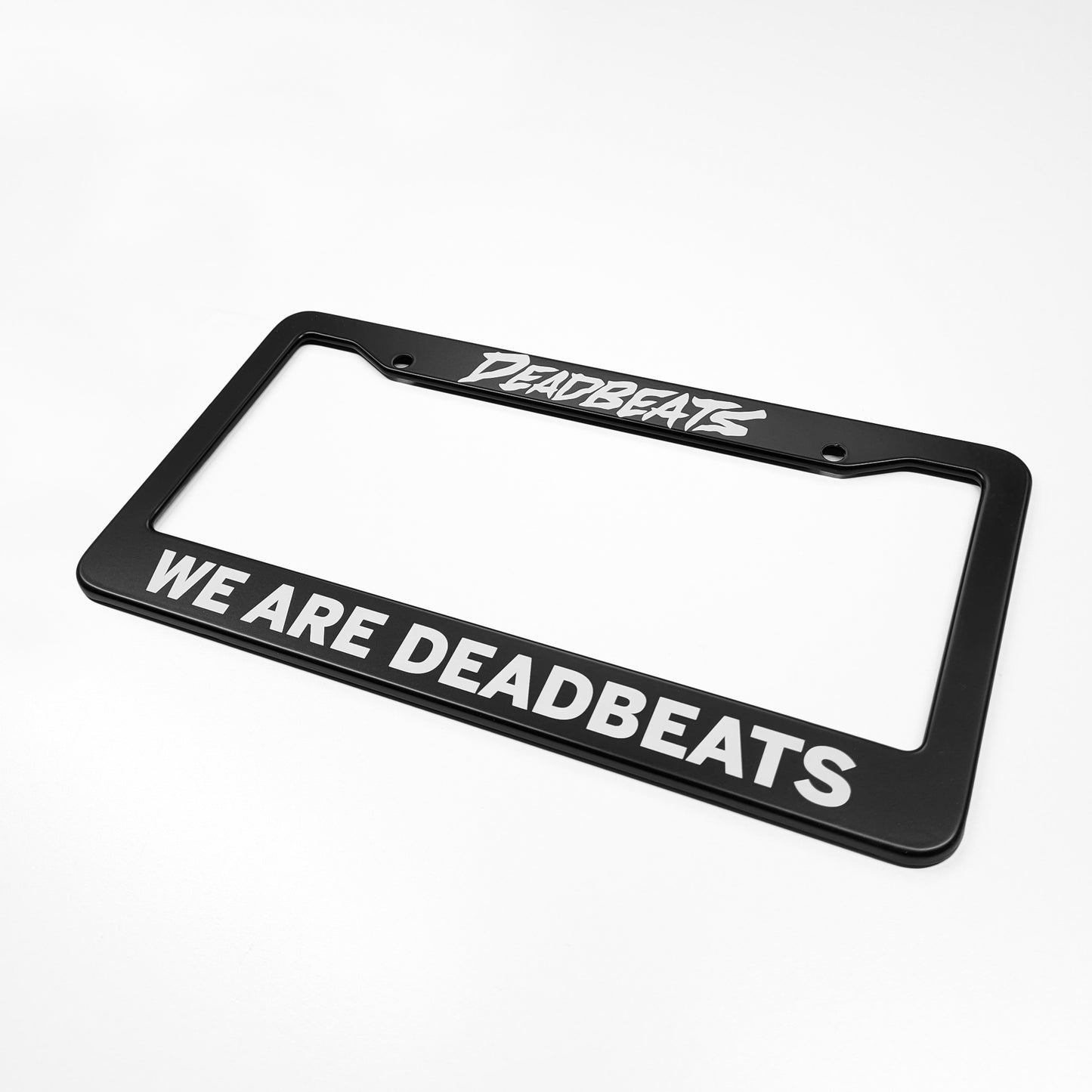 Deadbeats - Licence Plate Cover