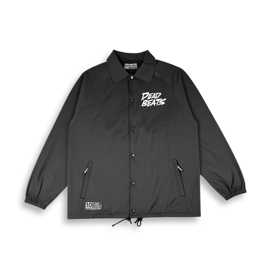 Deadbeats - 10 Year Coach Jacket - Black
