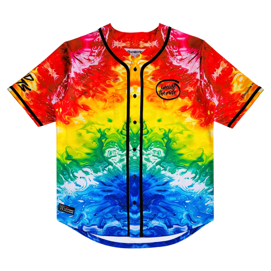 Deadbeats - Inside The Ride - All Over Baseball Jersey