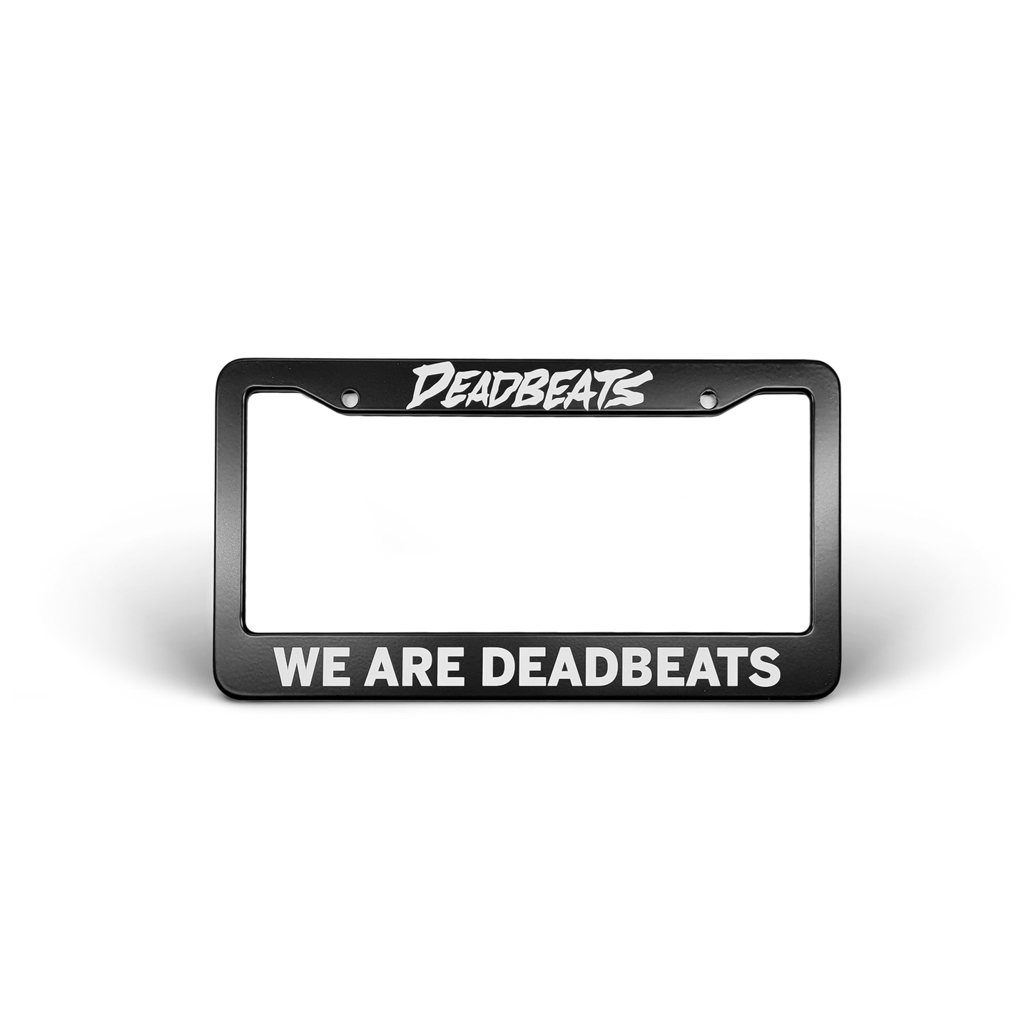Deadbeats - Licence Plate Cover