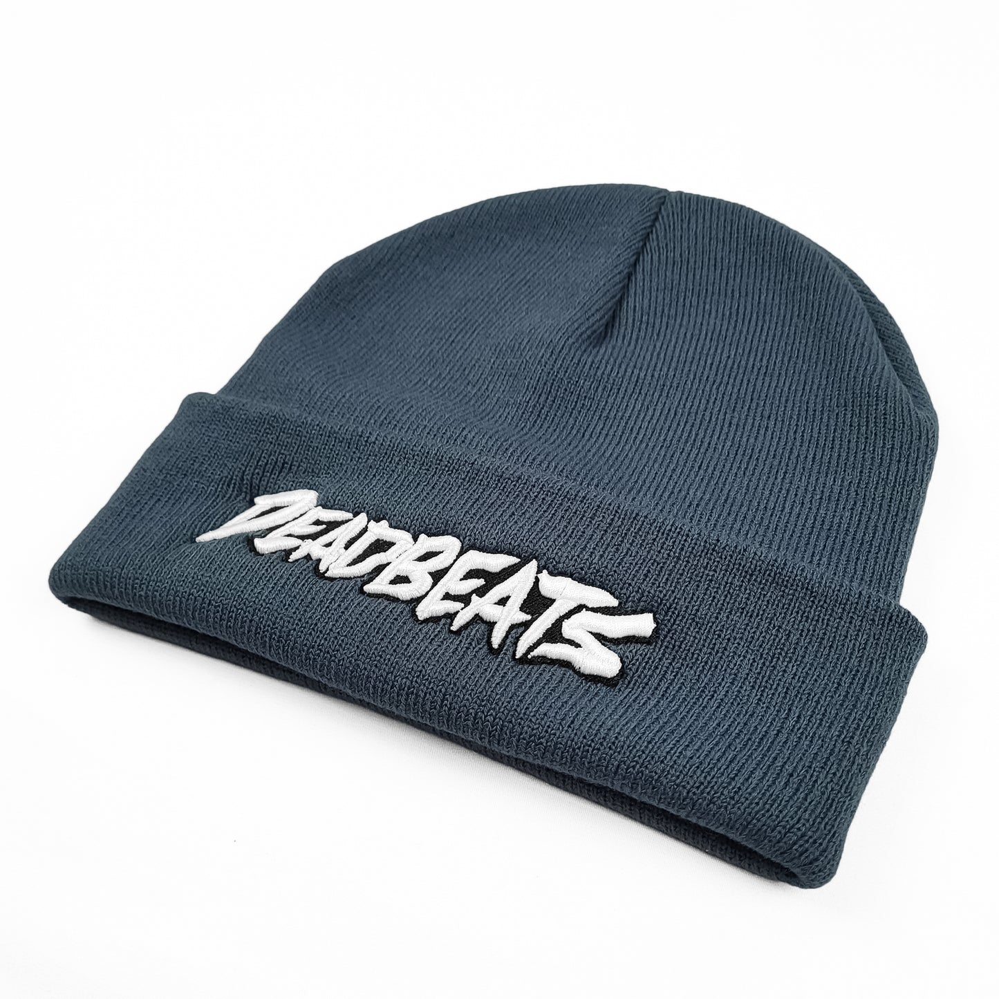 Deadbeats - Logo Beanie - Petrol Blue