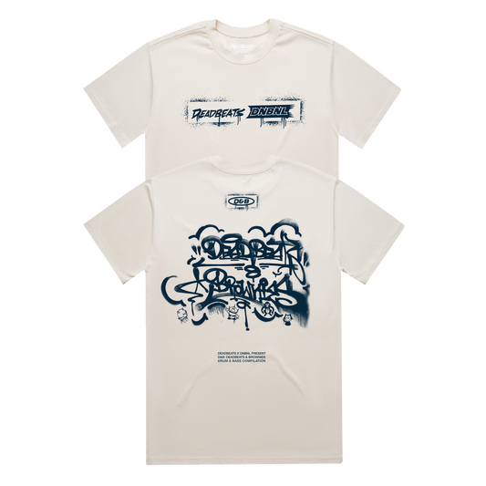 Deadbeats x DNBNL - Natural Tee