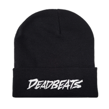 Load image into Gallery viewer, Deadbeats - Logo Beanie - Black