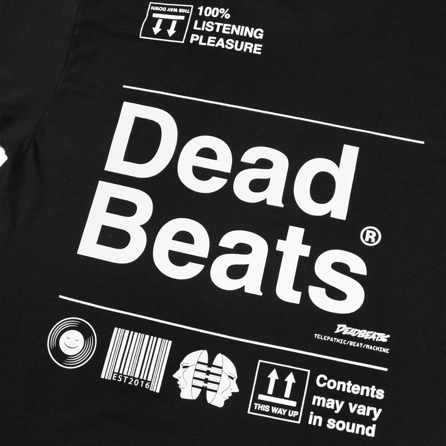 Deadbeats - Inside The Ride - Black Tee