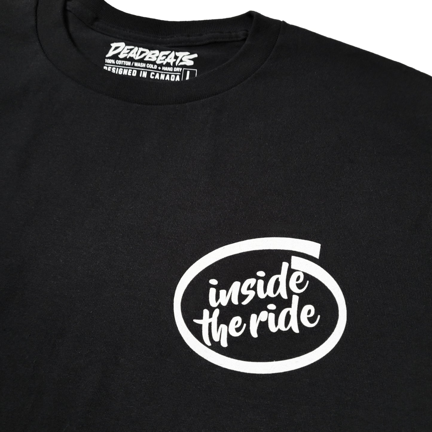 Deadbeats - Inside The Ride - Black Tee