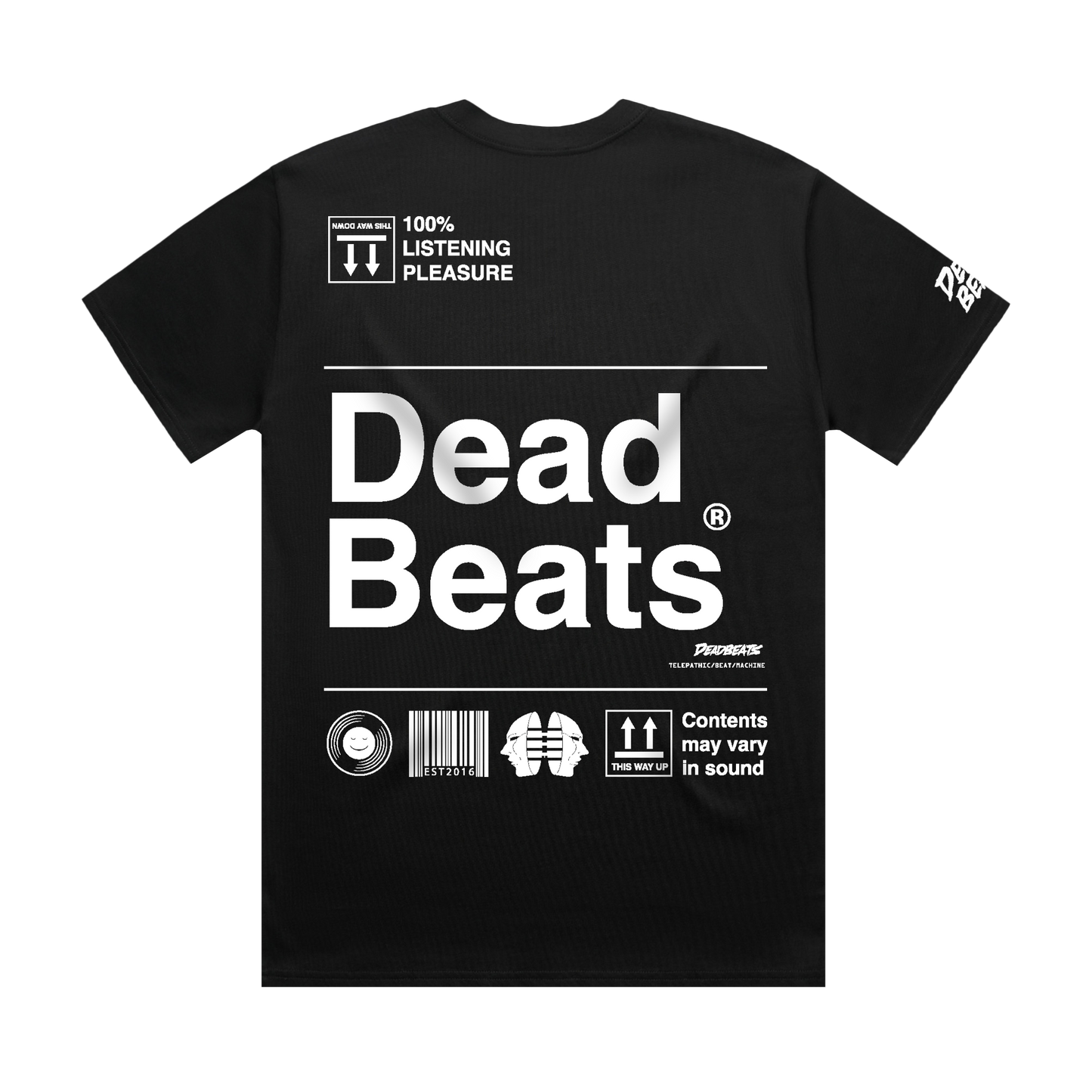 Deadbeats - Inside The Ride - Black Tee