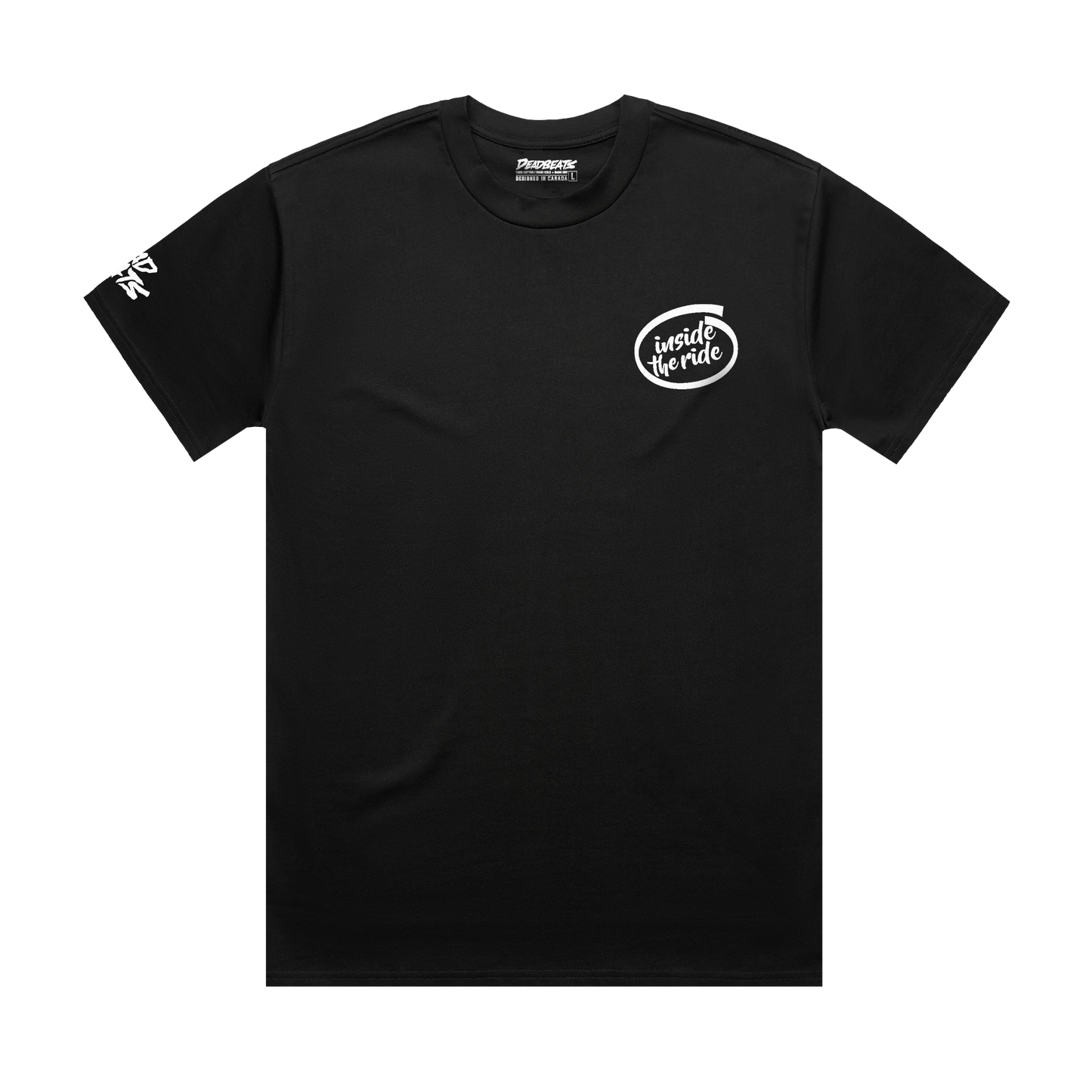 Deadbeats - Inside The Ride - Black Tee