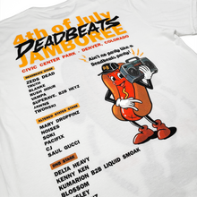 Load image into Gallery viewer, Deadrocks IX - Jamboree Hot Dog Tee - White