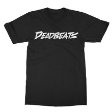 Load image into Gallery viewer, Deadbeats -Label Logo- Black Tee