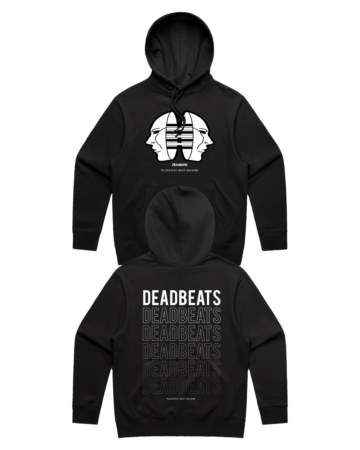 Deadbeats - Beat Machine - Black Hoodie