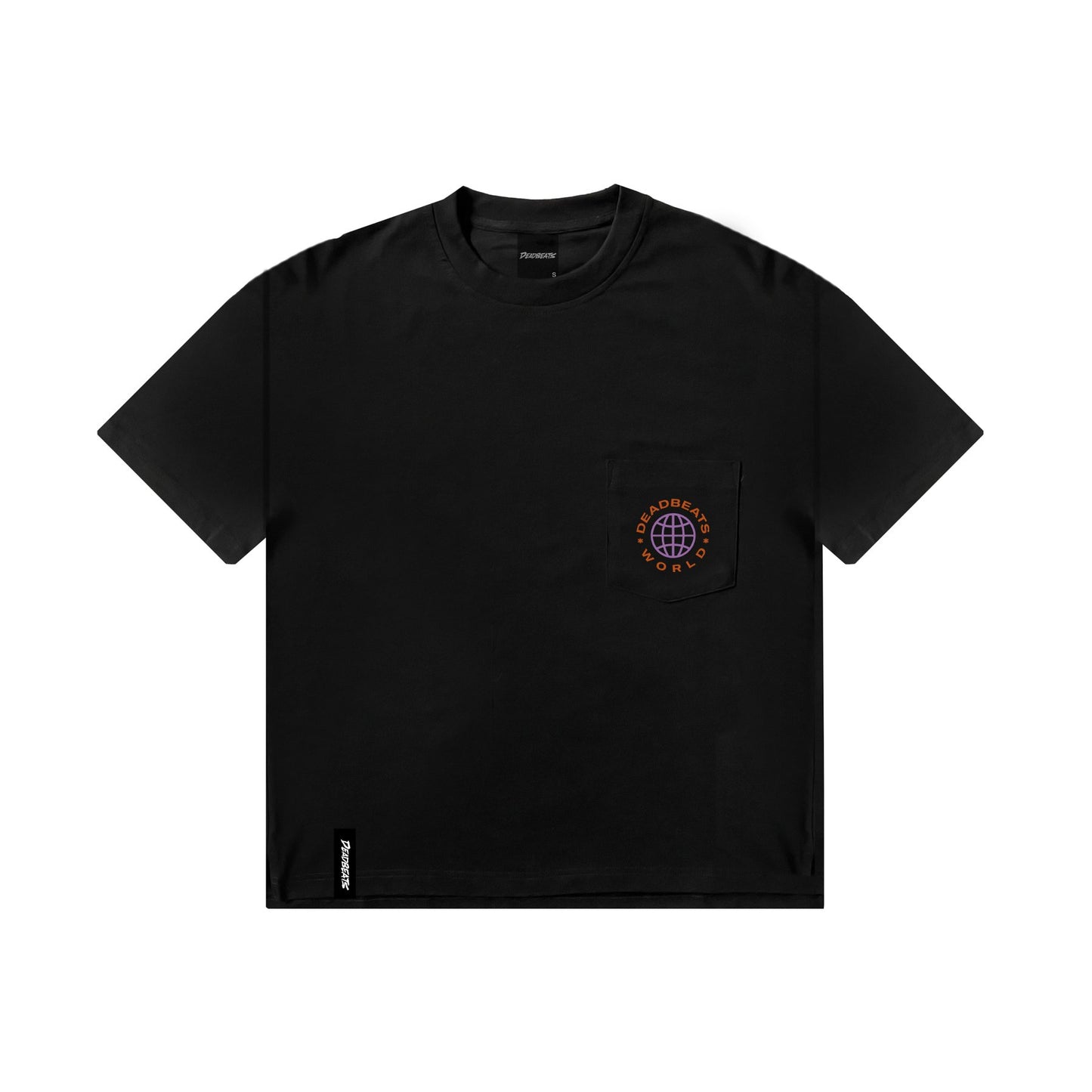 Deadbeats - Premium Oversized Crew Neck Pocket Tee