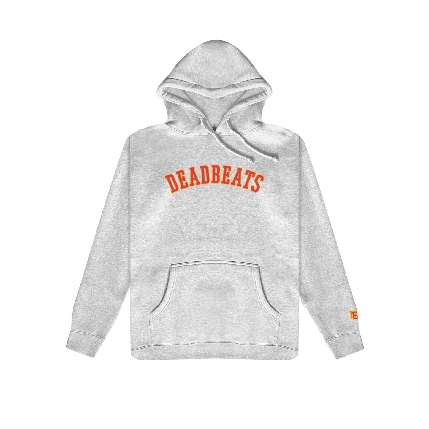 Deadbeats - Premium Athletic Gray Hoodie