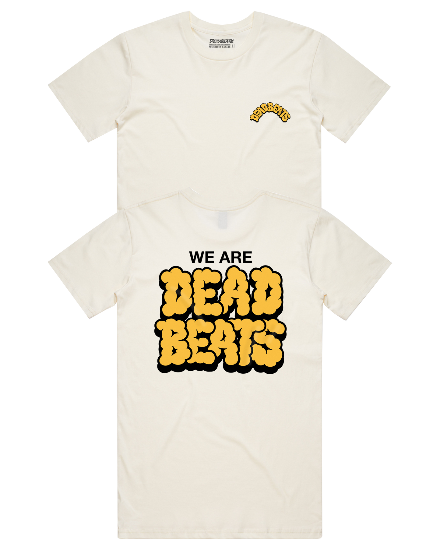 Deadbeats - PUFF PUFF - Natural Tee