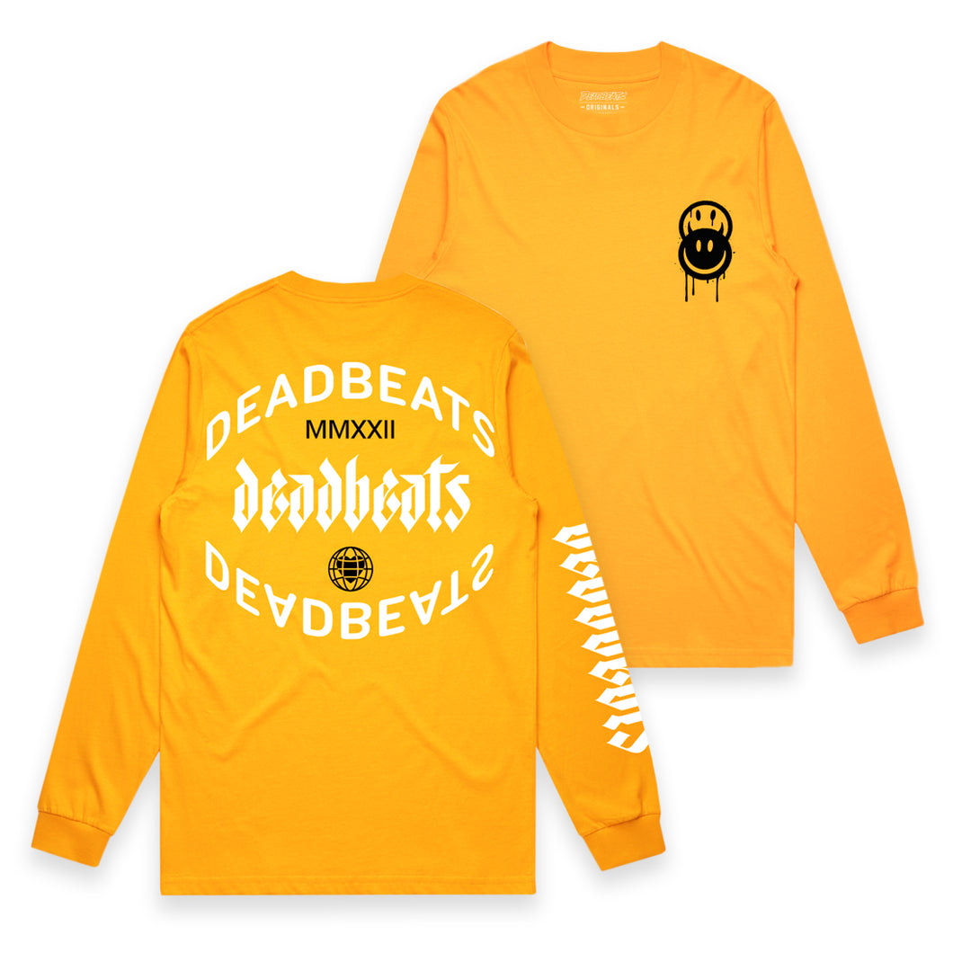 Deadbeats - Forever - Long Sleeve - Gold