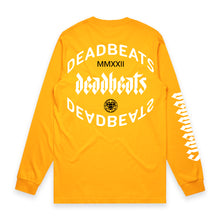 Load image into Gallery viewer, Deadbeats - Forever - Long Sleeve - Gold