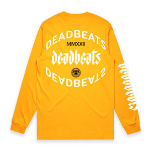 Deadbeats - Forever - Long Sleeve - Gold
