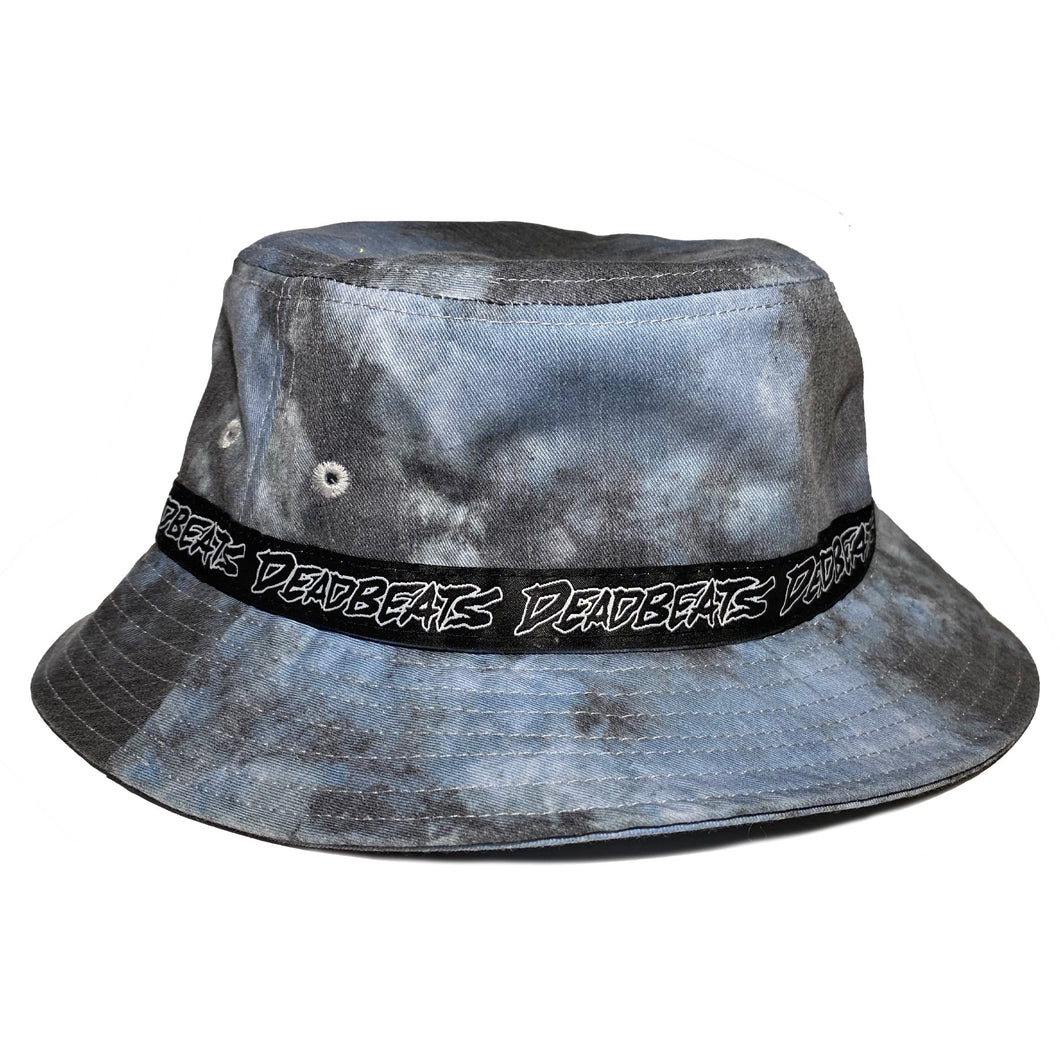 Deadbeats - Bucket Hat - Denim Blue Tie Dye